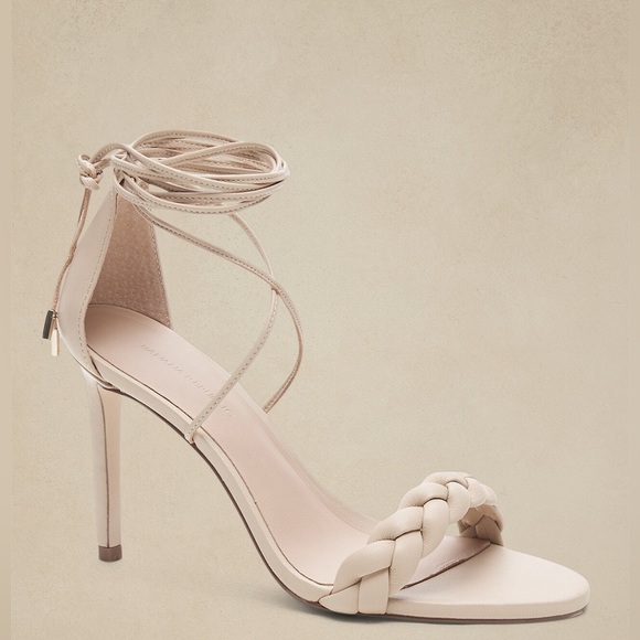 Banana Republic Shoes - Treccia leather heels | Banana Republic